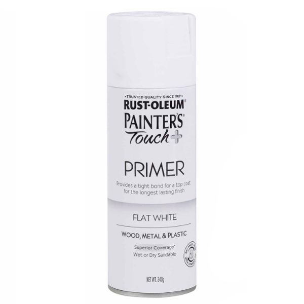 Rust-Oleum General Purpose Painters Touch + Flat White 340g