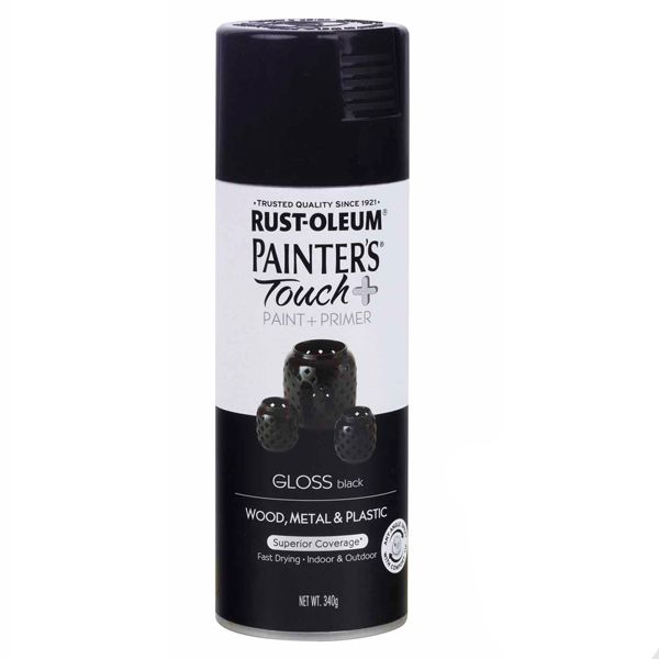 Rust-Oleum General Purpose Painters Touch + Gloss Black 340g
