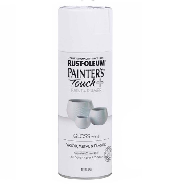 Rust-Oleum General Purpose Painters Touch + Gloss White 340g