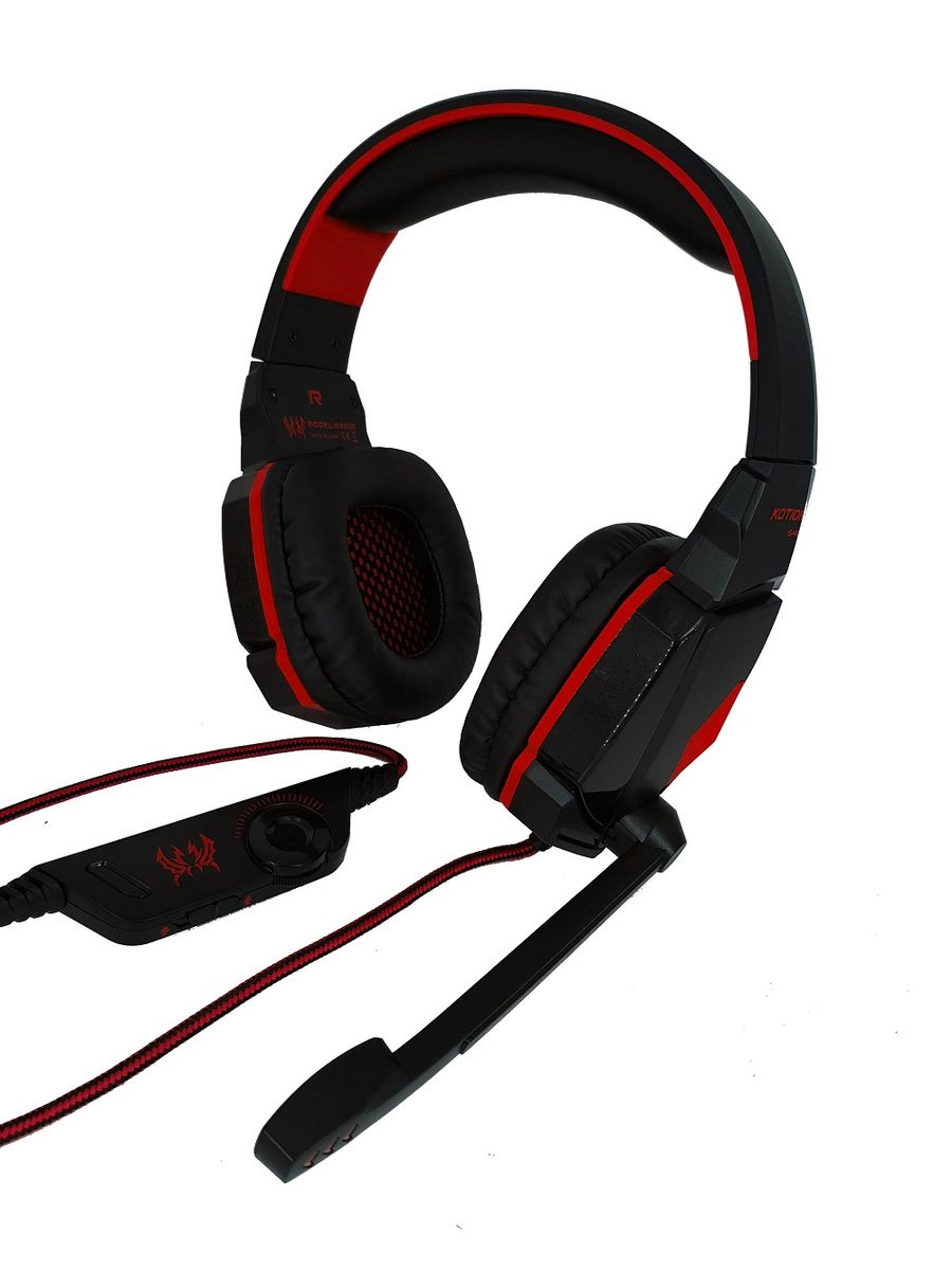 Gaming Headset G4000 Black & Red Buy Online in South Africa