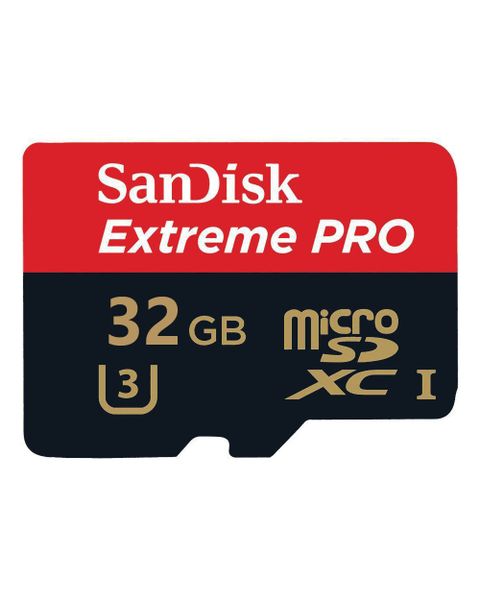 32GB SanDisk Extreme PRO microSDXCUHS-I Card with Adapter