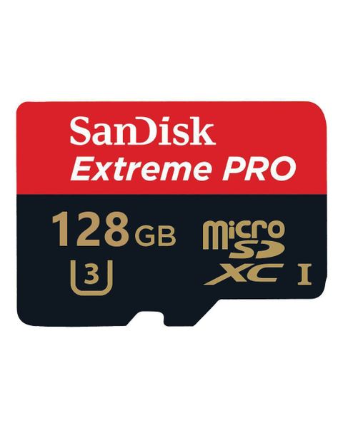 128GB SanDisk Extreme PRO microSDXCUHS-I Card with Adapter