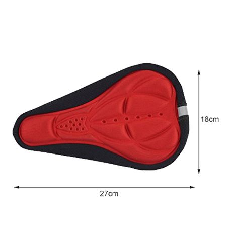 3D Memory Sponge Bicycle Seat Cover Red Shop Today. Get it