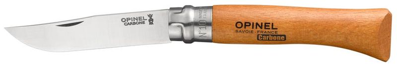 Opinel Number 10 Carbon Steel - Blister Pack
