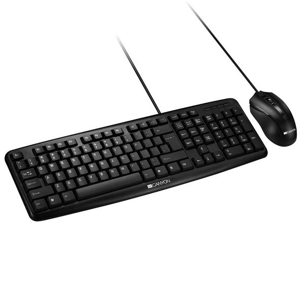 Canyon Wired Combo Set - USB Keyboard &amp; Mouse