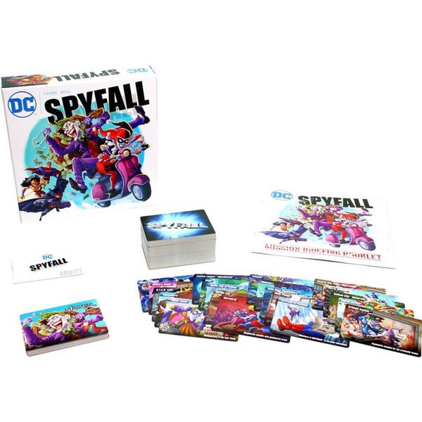 DC Comics Spyfall Board Game