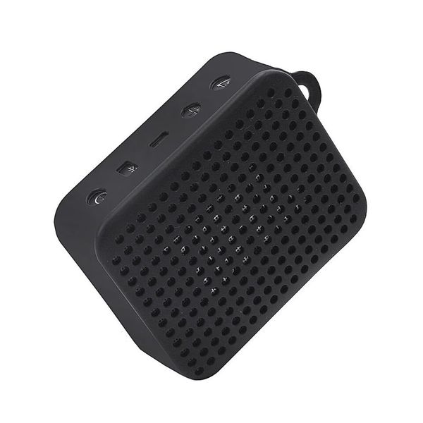 Tuff-Luv Silcone Case Cover For JBL GO 2 - Black