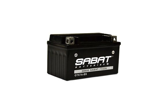 SABAT Motorcycle Battery GTX7ABS 12V 6a