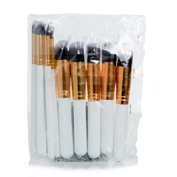 Makeup Brush Set 10 - Piece Pink