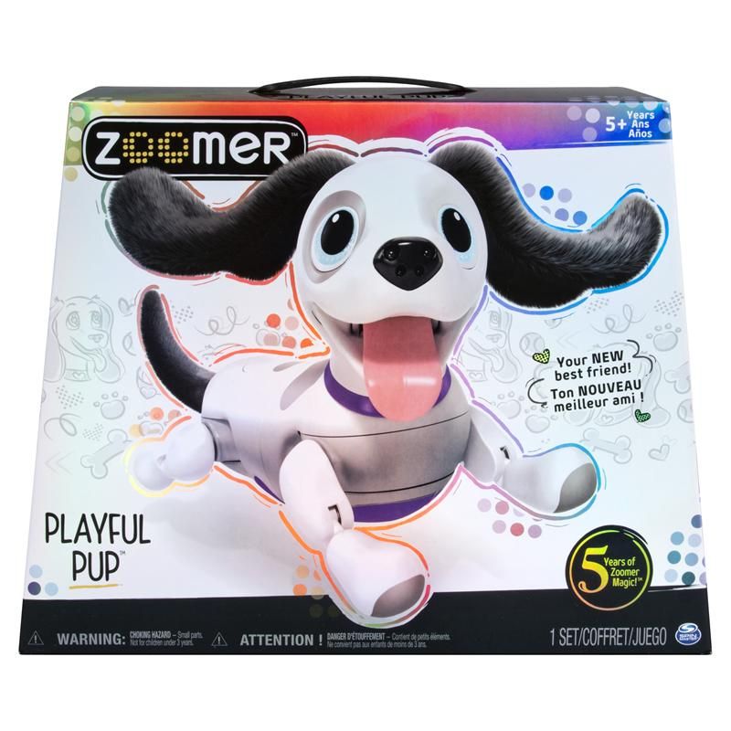 zoomer playful pup robotic dog