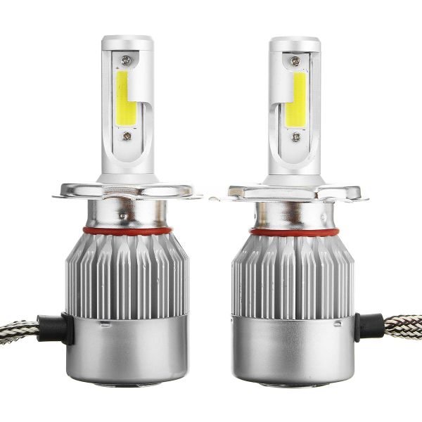 Phunk Pair C6 H4 72W 7600LM COB Car LED Headlights