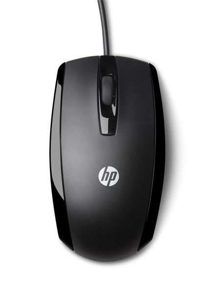 HP X500 Wired Mouse - Black