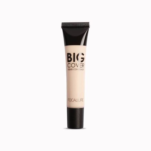 Focallure Big Cover Liquid Concealer - 01 Warm Ivory