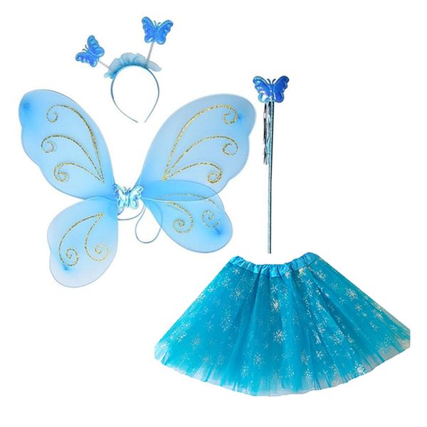 Blue Butterfly and Frozen Tutu Combo
