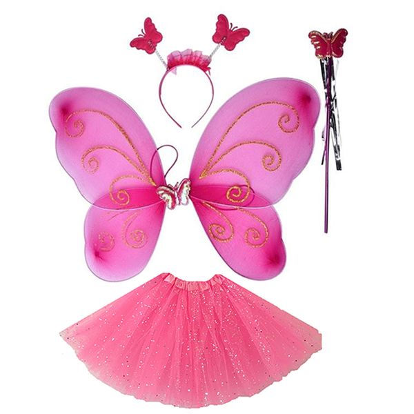 Hot Pink Butterfly and Frozen Tutu Combo