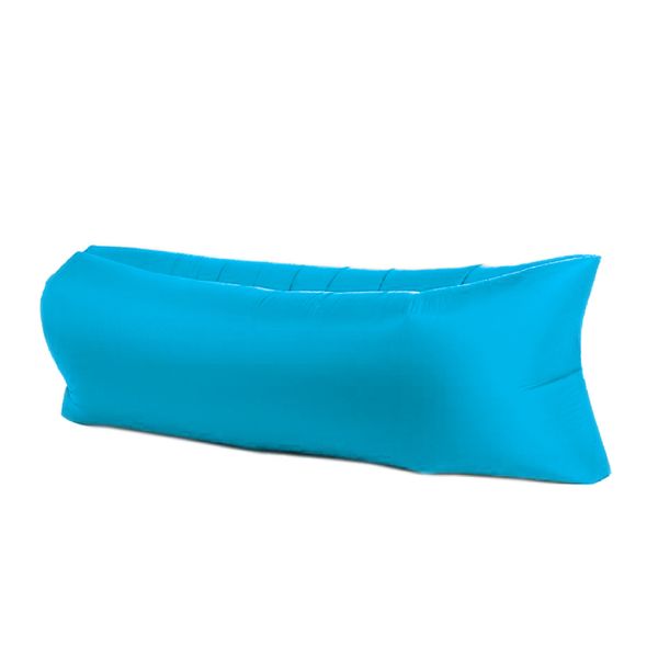 Inflatable Air Lounger - Blue (240 x 70cm)