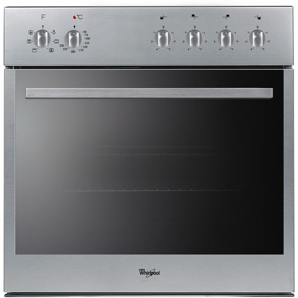 Whirlpool 55L Built-In Inox Electric Oven - AKP 543 IX