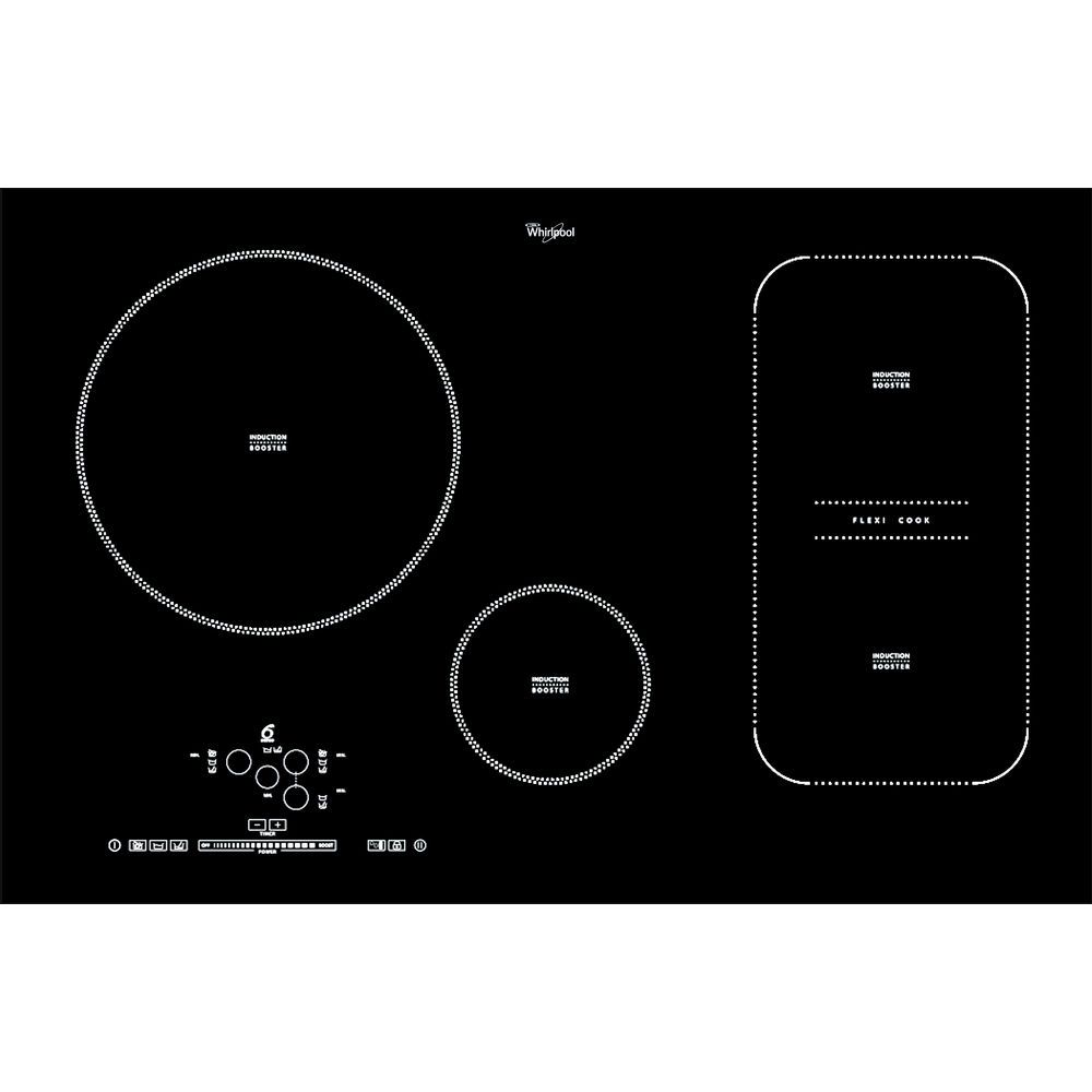 Whirlpool 77cm 6th Sense Induction Glass Ceramic Hob Acm 849 Ba Buy