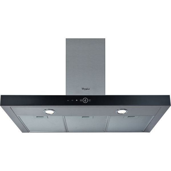 Whirlpool 90cm 6th Sense Wall Mounted Cooker Hood - AKR 759 IX