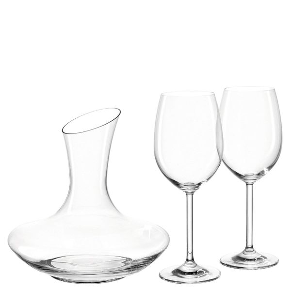 Leonardo Red Wine Decanter Set Trio BARCELONA 3 Pieces