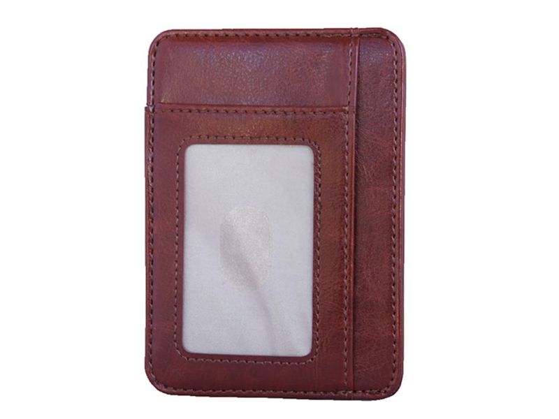 Charmza RFID Credit Cards Holder - Light Brown