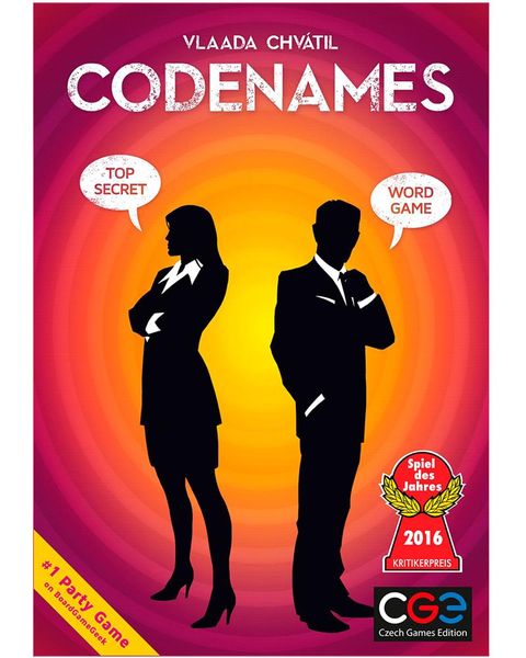 Codenames - Board game Number One Party Game Spy Fun
