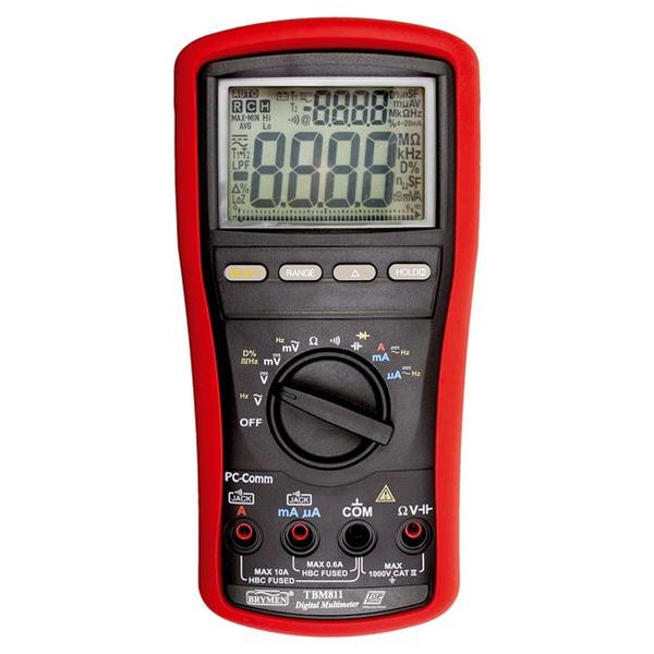 HellermannTyton Brymen Toptronic TBM811 General Purpose Digital Multimeter
