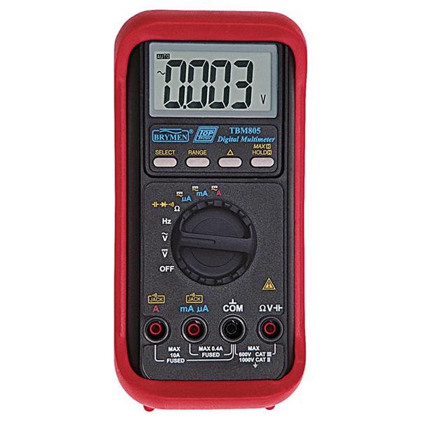 HellermannTyton Brymen Toptronic TBM805 Digital Multimeter