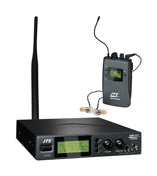 JTS SIEM111 In-Ear Monitoring System with IE1 Earphones - Stereo