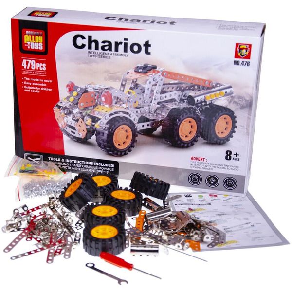 Stem Alloy Build Toy - Chariot Car