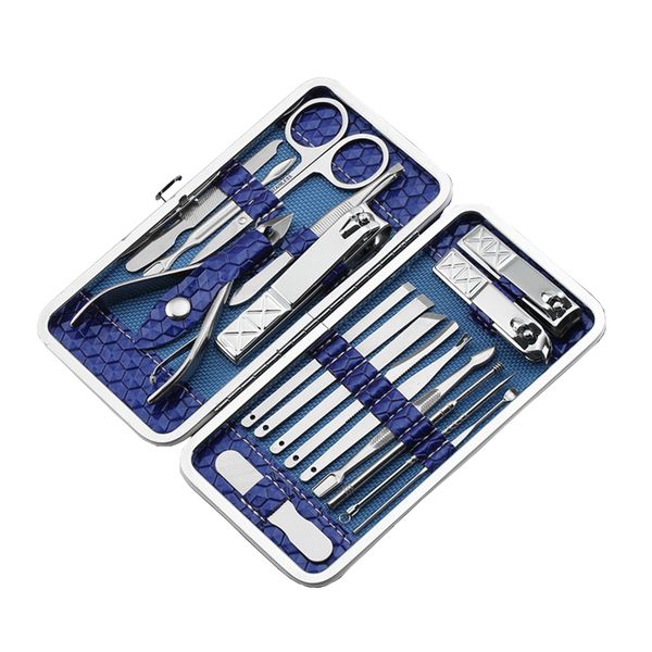 Nail &amp; Scissors Grooming Kit - Blue image