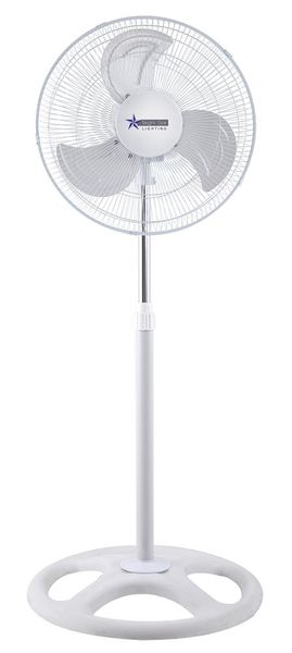 Multi-Purpose Home Fan In White - Floor, Table, and Wall Mount - FAN014