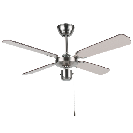 Bright Star 54w 4 Blade Ceiling Fan Satin In South Africa Takealot Com - Which Is Better 3 Or 4 Blade Ceiling Fans