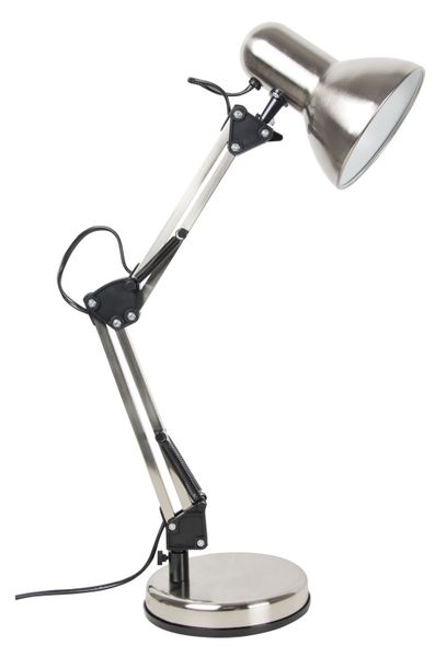 Adjustable Pvc &amp; Metal Desk Lamp TL053 - Satin