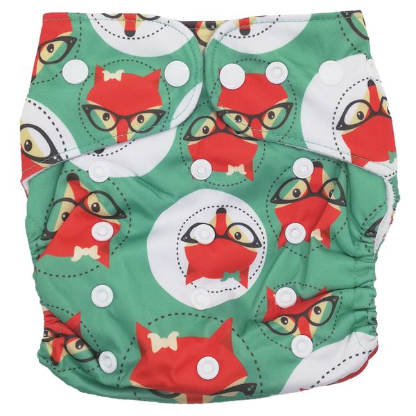 Cloth Nappy (All-In-One) - Foxy
