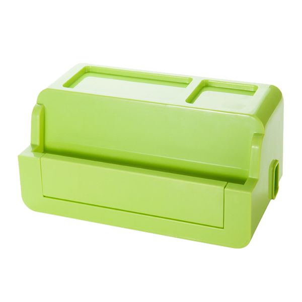 Large Capacity Power Line Data Line Storage Box - Green