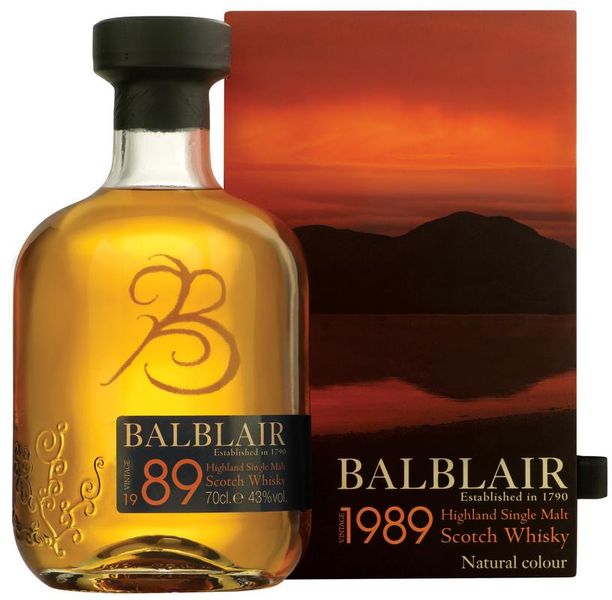 Balblair - 1989 Vintage Highland Single Malt Scotch Whisky - 750ml