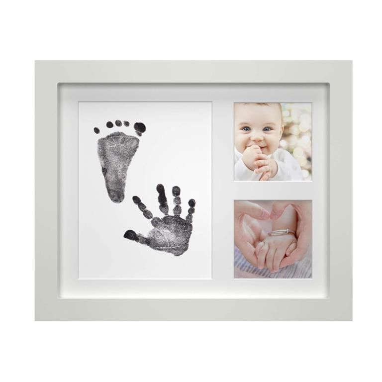 Contactless Ink Baby's Handprint Picture Frame - White | Shop Today ...