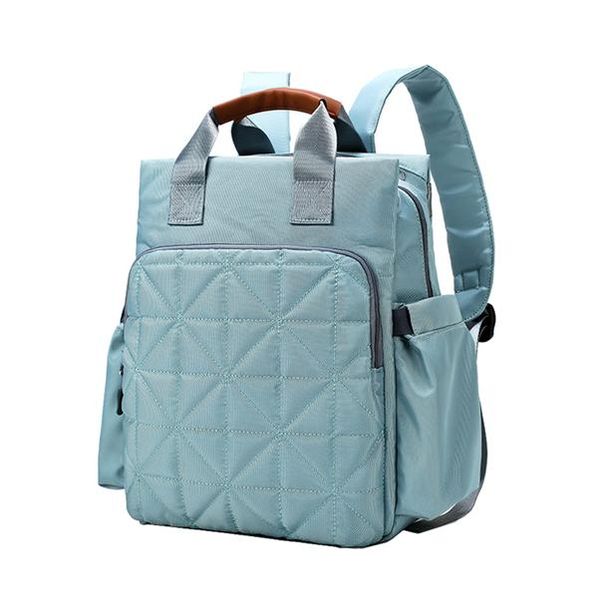 Mummy Maternity Diaper Bag-Light Blue