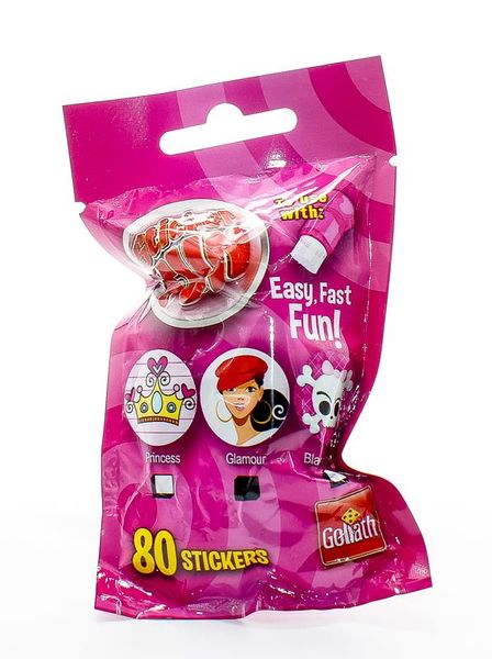 Stickerfun Refill - Pink (Princess, Glamour or Black and Pink)