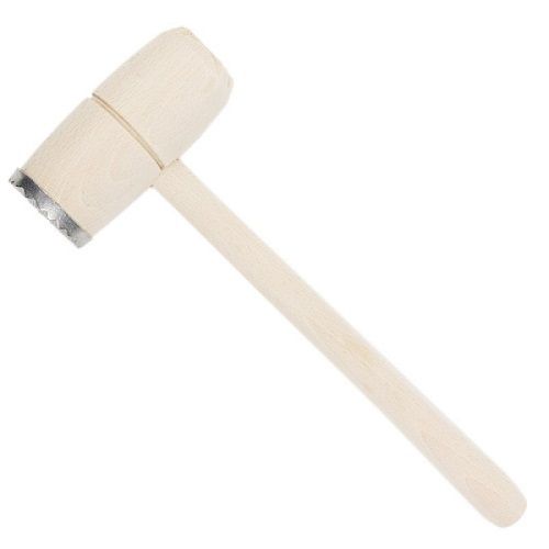 Wooden meat tenderiser