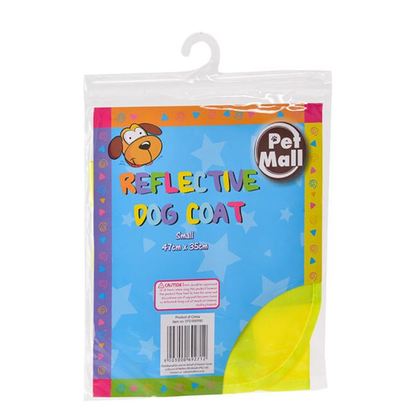 Pet Dog Coat Reflective Medium 49cm x 37cm