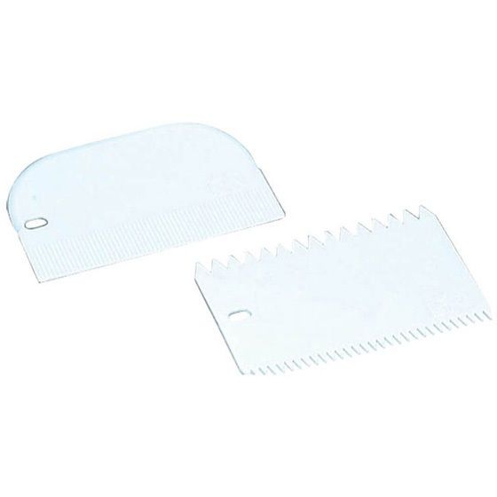 Ibili - Accessories 2pc Bowl Scraper &amp; Cake Decorator Set