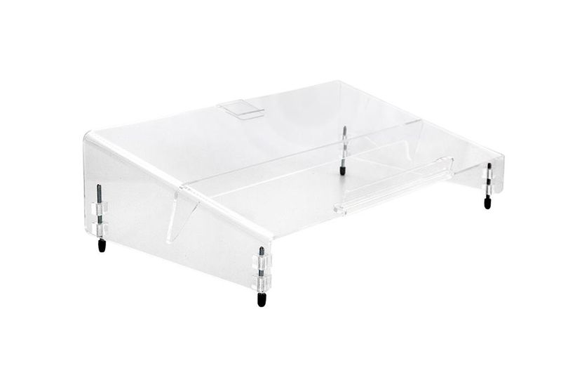 Ergo Clear Acrylic Mini Document Desk with Document Clip
