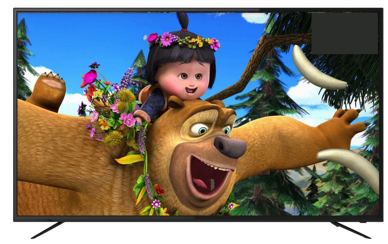 Telefunken 55" UHD 4K LED Tv - Black