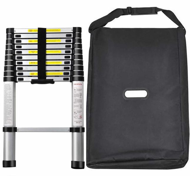 Ladder - Telescopic Ladders with Carrier Bag - 3.2m