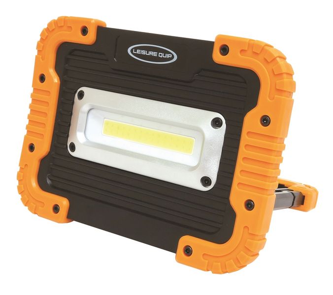 Leisure Quip - Battery Operated Cob Worklight - 600Lumen -Tripod capability