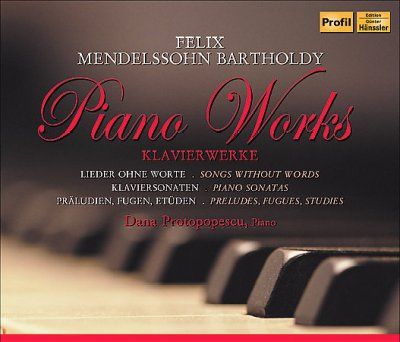 Dana Protopopescu - Piano Works (CD)
