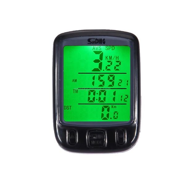 LCD Screen Waterproof Bicycle Computer Odometer Speedometer