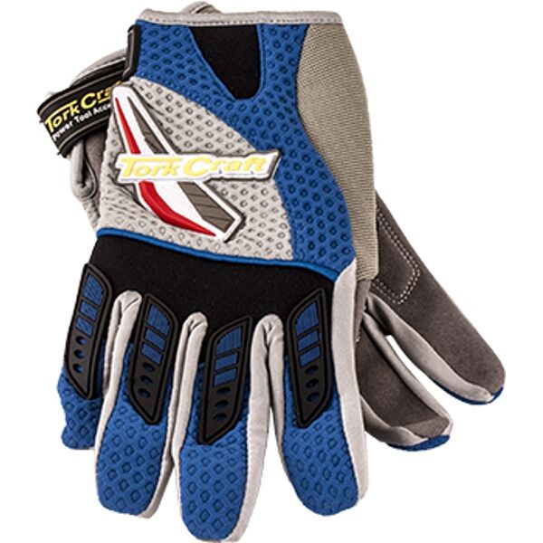 Tork Craft Mechanics Glove XX Large Back Blue